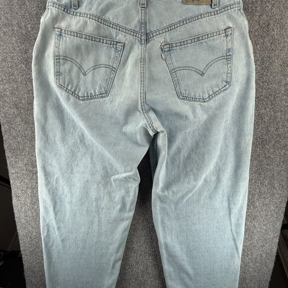 VTG Levi's Silver Tab Blue Jeans Unisex Denim Loose Fit Cotton Y2K ACTL 34x31.5 - Picture 13 of 16